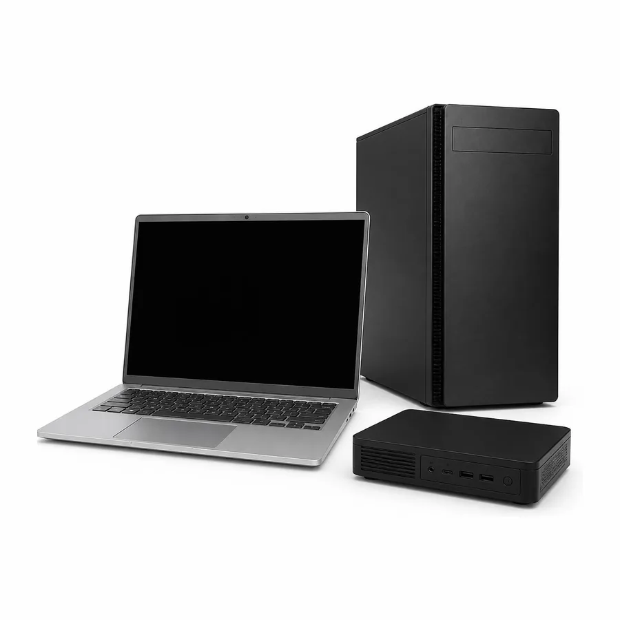 Refurbished laptop and desktop computers