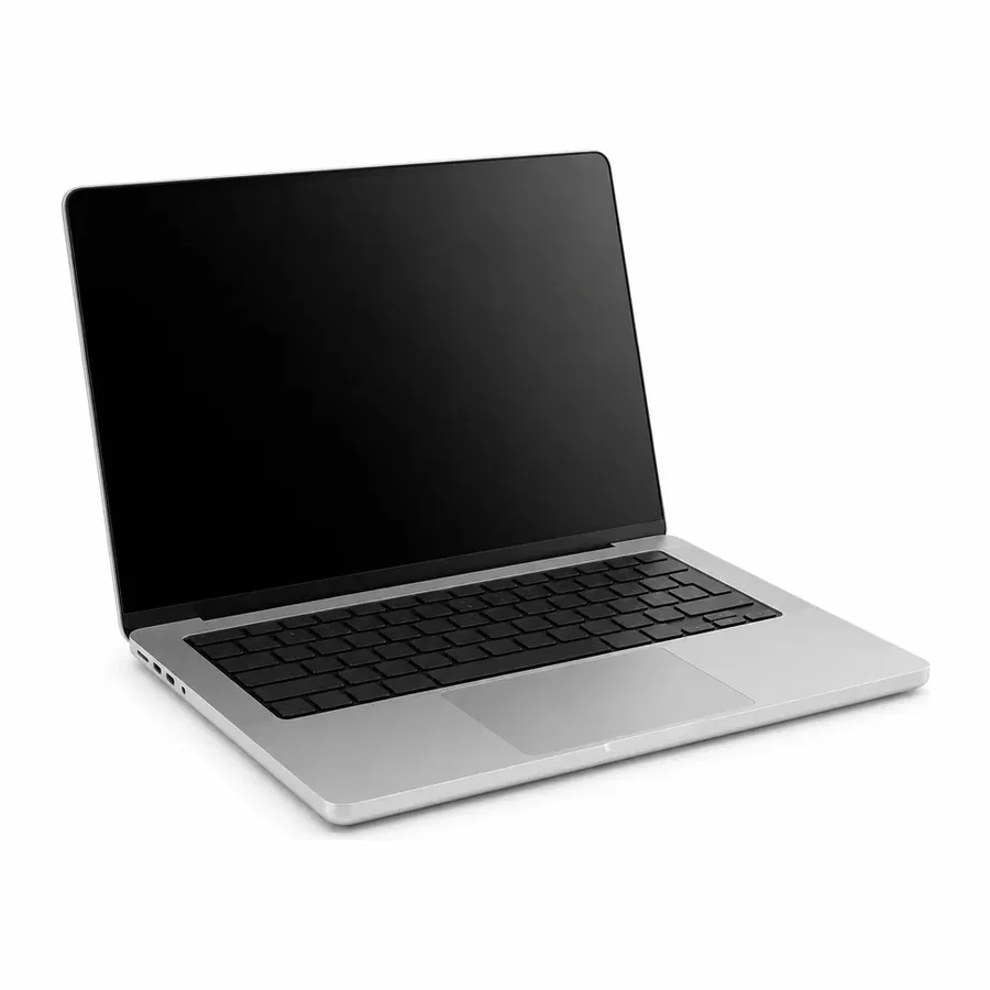Refurbished silver business laptop